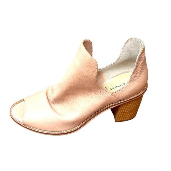 Chinese Laundry Carlita Women's Bootie- Slip on Peep Toe Booties- Size 8.5 - Picture 6 of 11